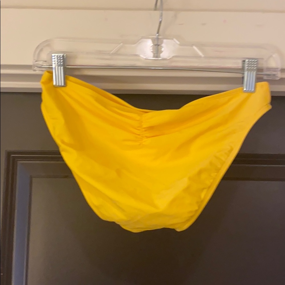 yellow swimsuit bottoms